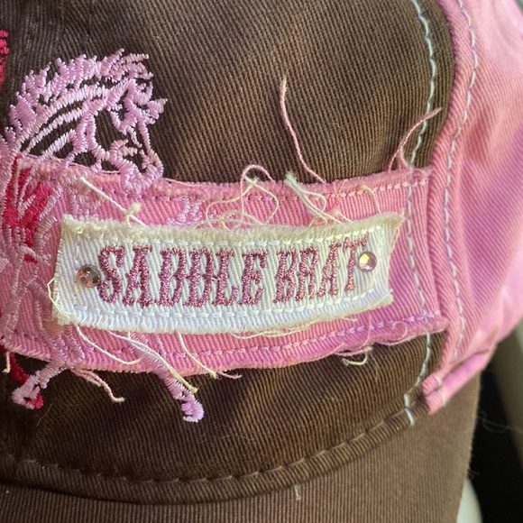 SADDLE BRAT baseball style hat in good condition - Picture 3 of 11